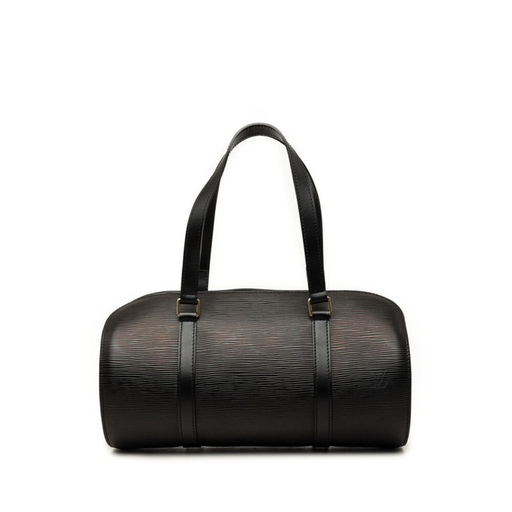 Louis Vuitton Epi Soufflot Handbag M52222 Noir Leather Women's LOUIS VUITTON
